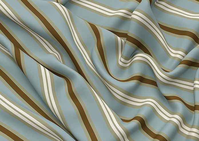 The British Stripe Co. Charles, Derwent No.1 - Roman Blind - Image 4